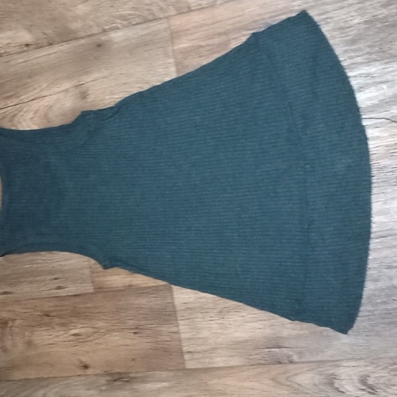 Sleeveless Gray Tunic Dress Cover Up - Picture 3 of 4